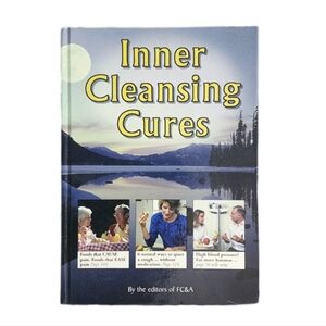 Inner Cleansing Cure Hardcover Book Gray Size OS